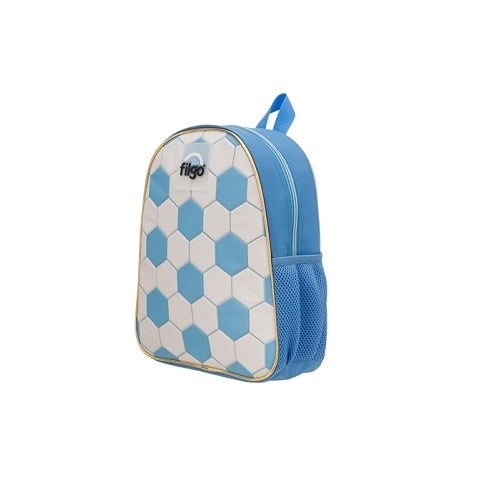 Mochila filgo starpak mini 12¨ - futbol celeste-blanco