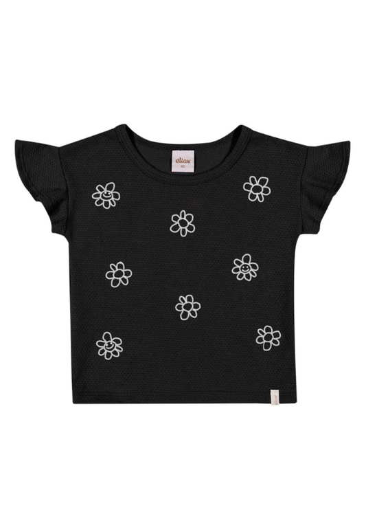 Remera Femenina Preto