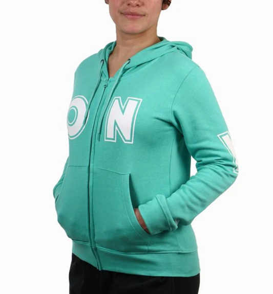 CAMPERA PONY VERDE