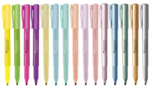 Resaltadores Faber-castell Textliner Plus X 15