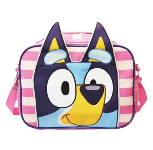 Lunchera Infantil Térmica Bluey Estampado Escolar