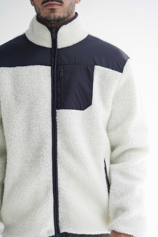 Campera de sherpa T-bone