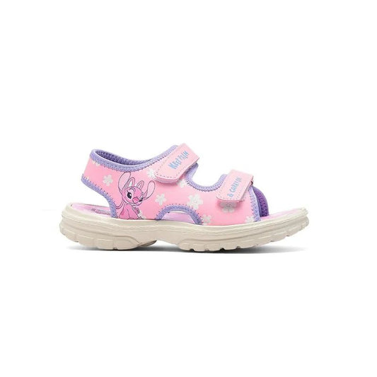 SANDALIA CASUAL PARA NIÑA STITCH DOBLE VELCRO