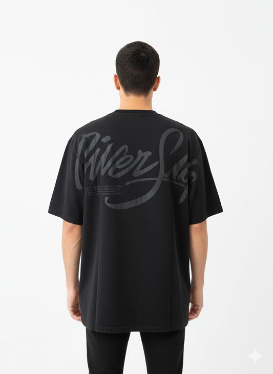 REMERA OVERCORE BLACK