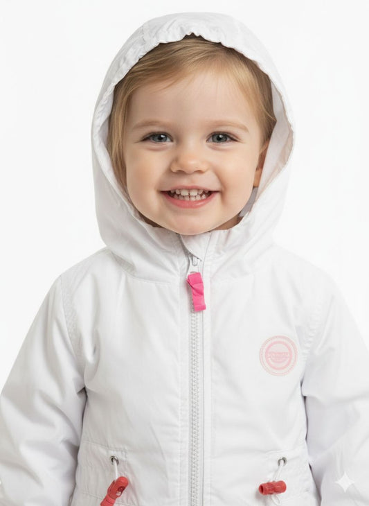 CAMPERA RAINBOW BLANCA