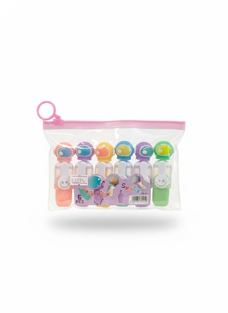 Estuche de Resaltadores Astronautas