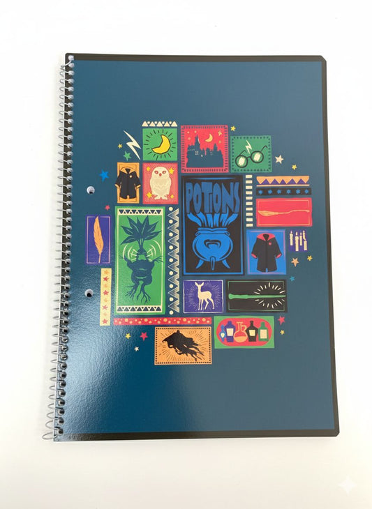 Cuadernola Rayada Harry Potter 80 Hojas - Pack x10