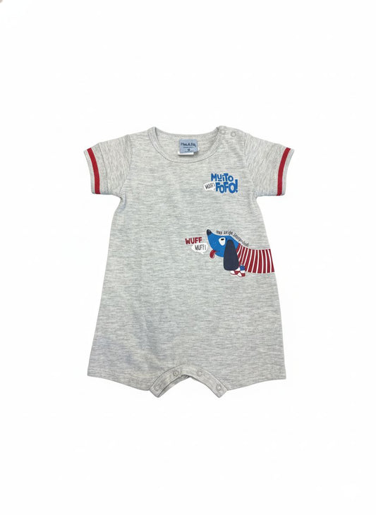 Enterito Gris Claro Meia de Leite