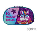 Cartuchera Phi Phi Bags Gatito Unicornio 2 Cierres