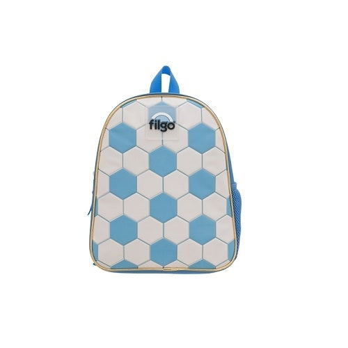 Mochila filgo starpak mini 12¨ - futbol celeste-blanco