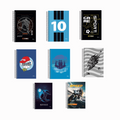 Pack X4 Cuadernola ilustra 96 hojas tapa dura