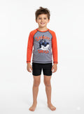 Remera Shark Con Proteccion Uv 50+