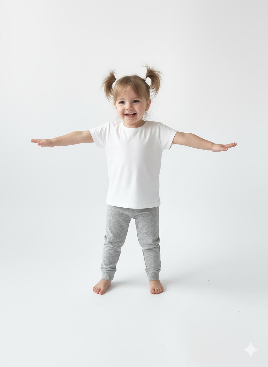 Calza Sin Felpa Pulla Bulla Gris