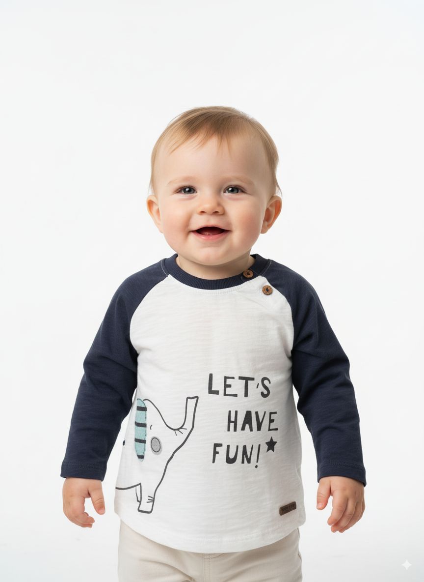 Remera Estampada Bebe