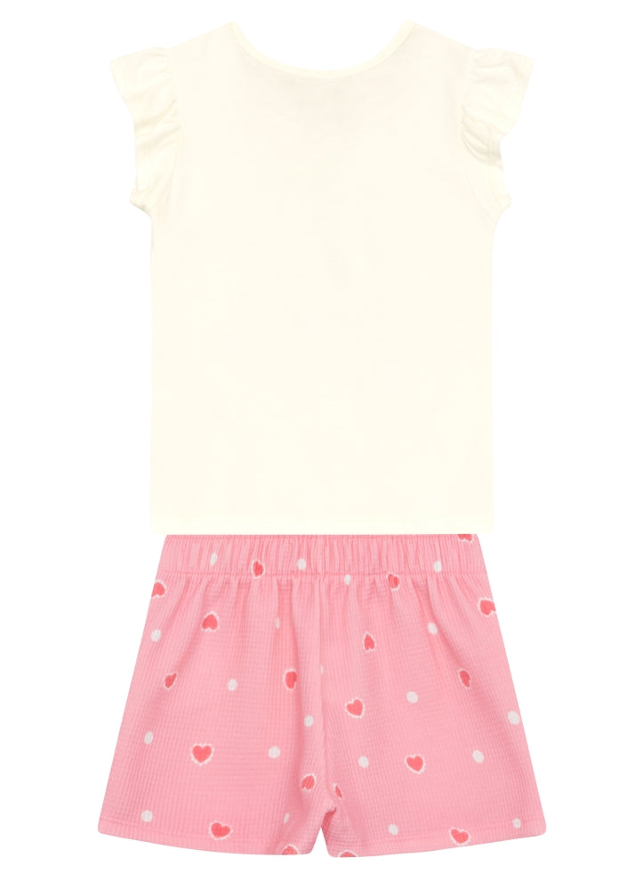 Conjunto Osito Brandili - Rosa