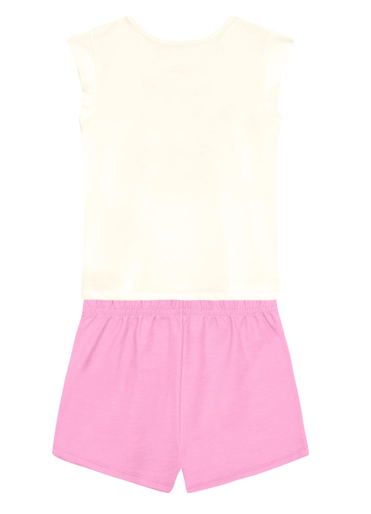 Conjunto Gatito Brrandili - Blanco/Rosa