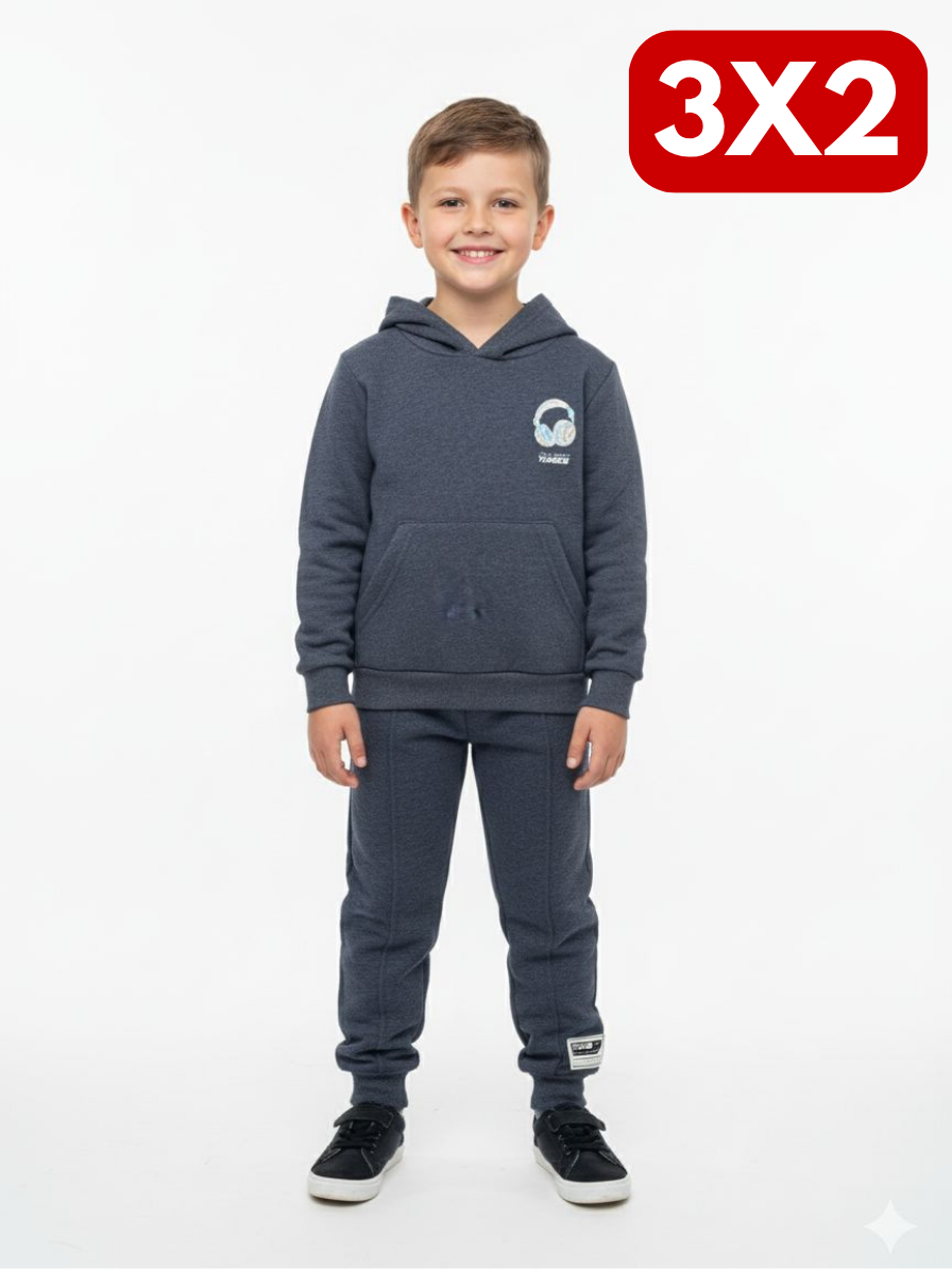 Conjunto Tunes Elian - Azul