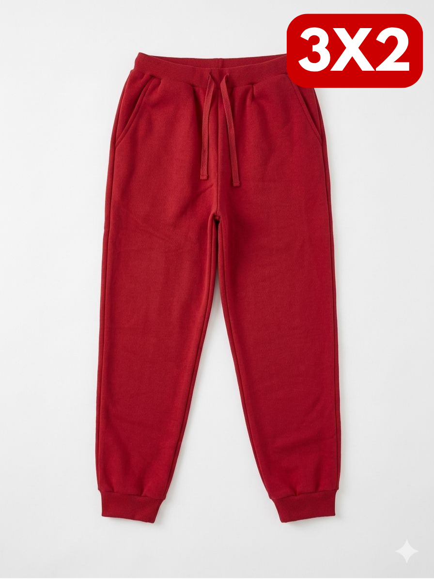 Pantalon deportivo - Rojo