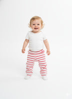 Pantalon Babucha - Blanco/Rosa
