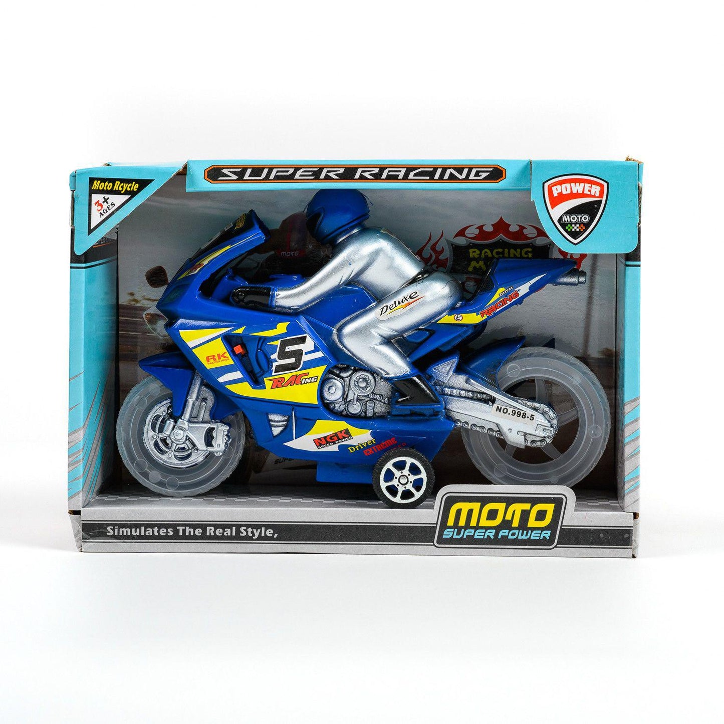 Moto Con Motociclista