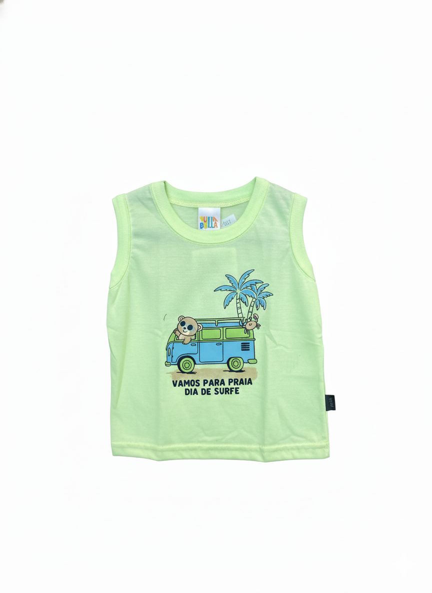 Musculosa Aventura Pulla Bulla Verde (Copia)