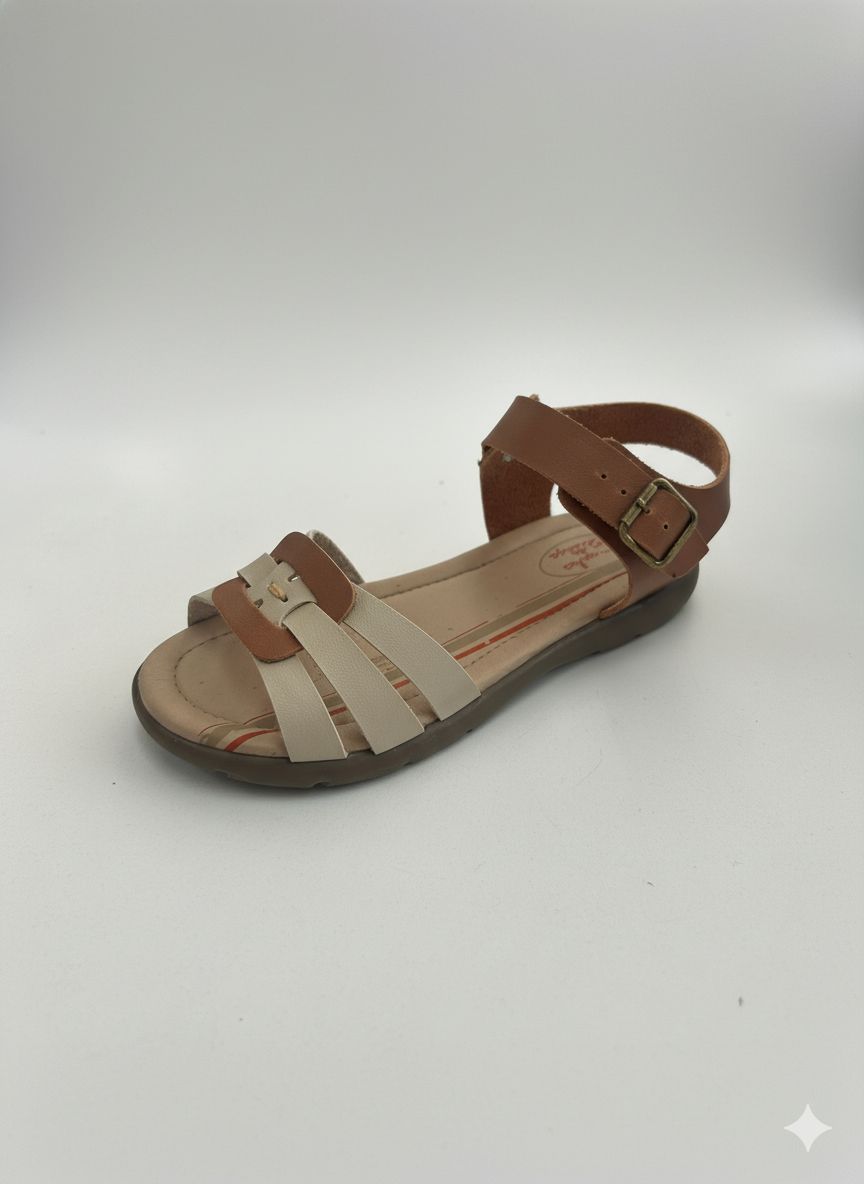 Sandalia Sonho de Crianca Caramelo