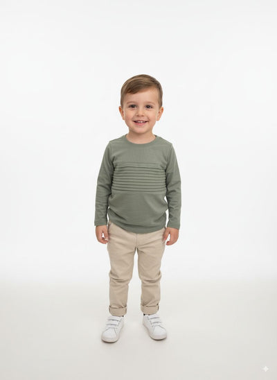 Remera Manga Larga Verde