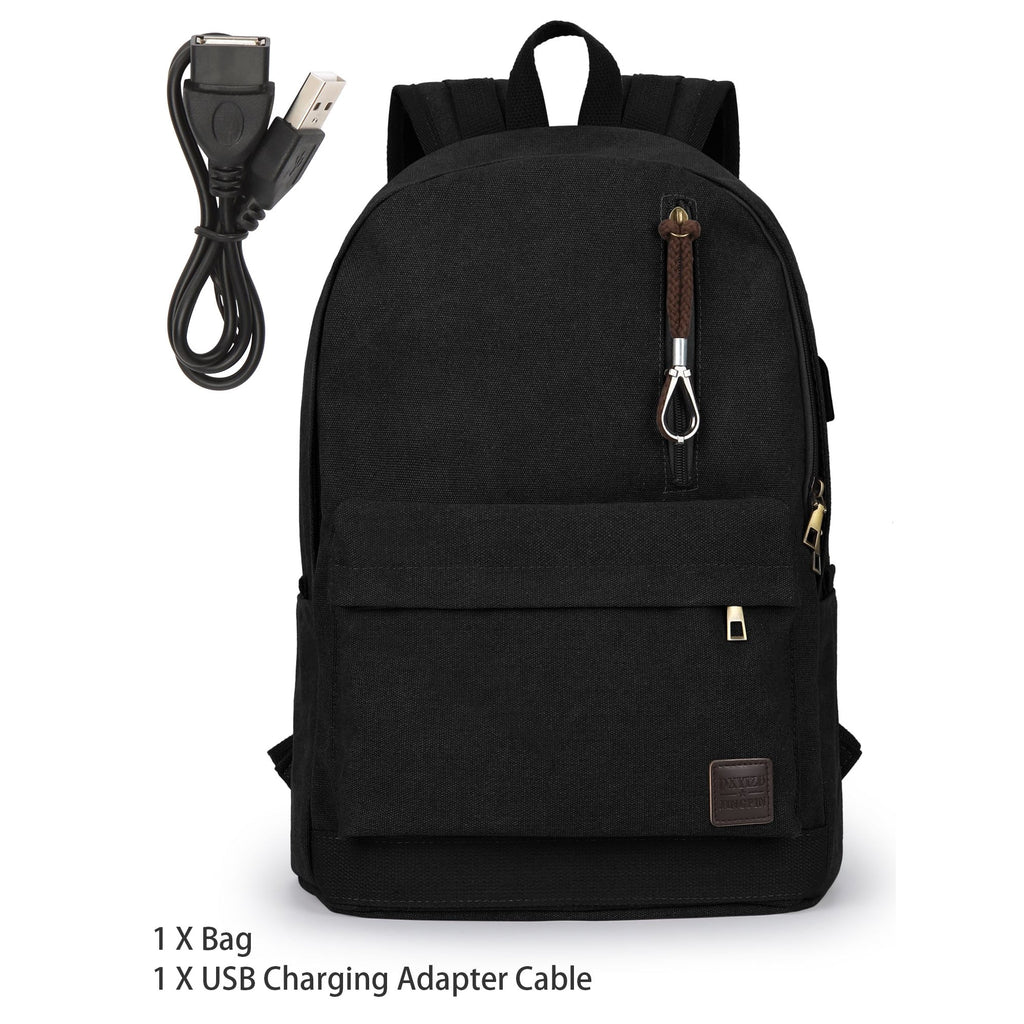 Mochila de Lona para Laptop de Viaje