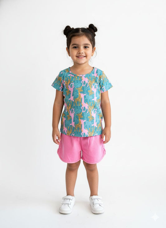 Conjunto Jirafas Elian Verde