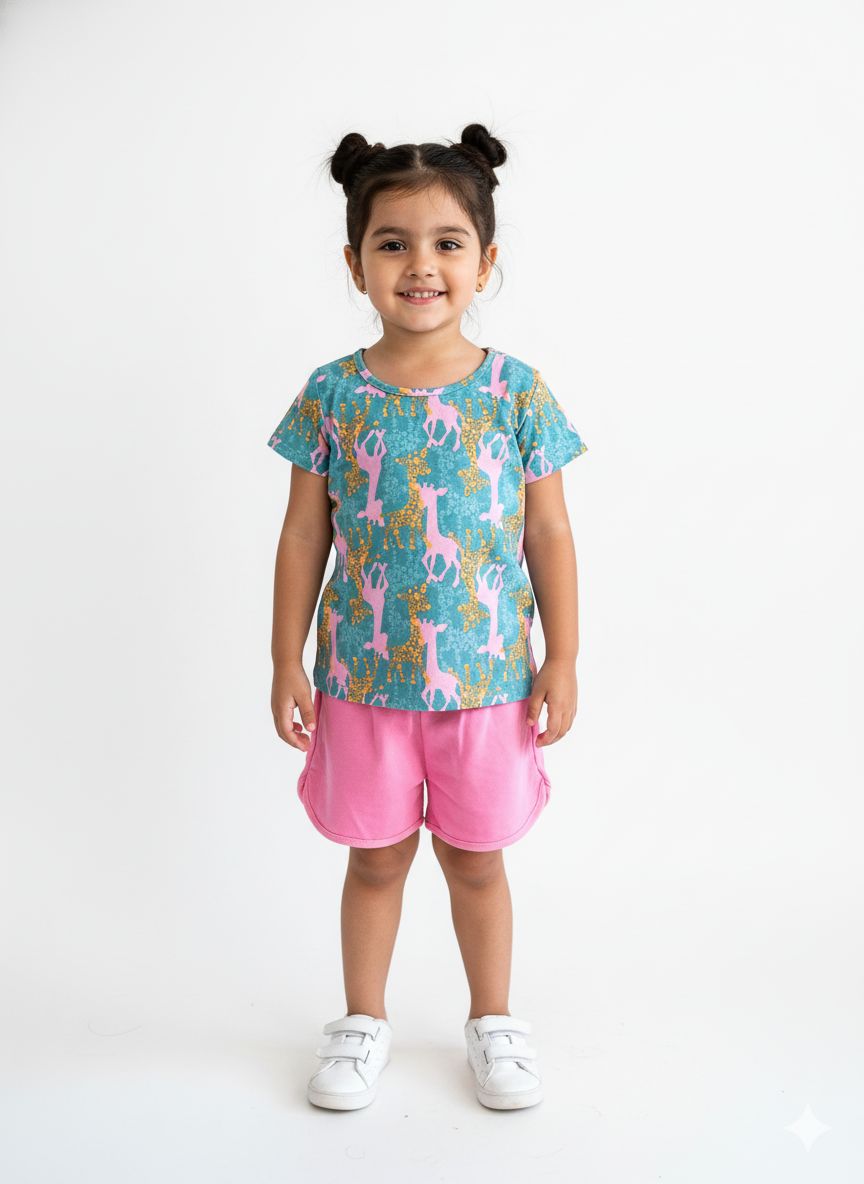 Conjunto Jirafas Elian Verde