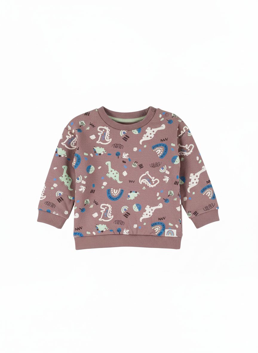 Buzo Dinosaurio Con Felpa Bebe