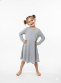 Vestido Chalotte Gris