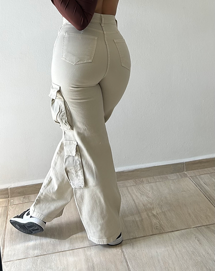 DENIM CARGO LUNA