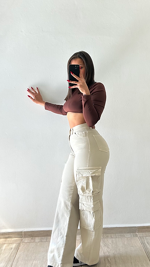 DENIM CARGO LUNA