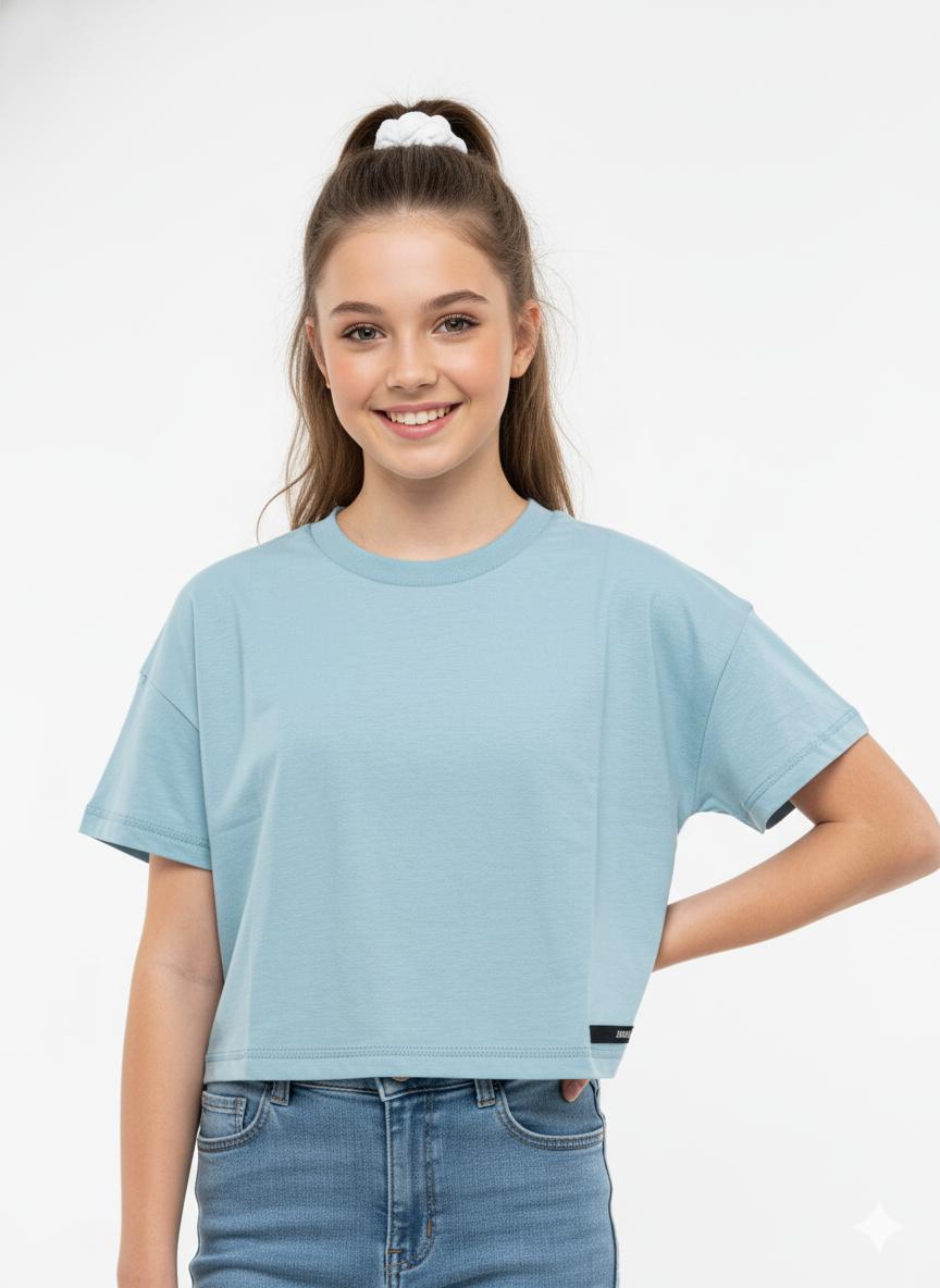 Remera verde Lisa Niña Elian