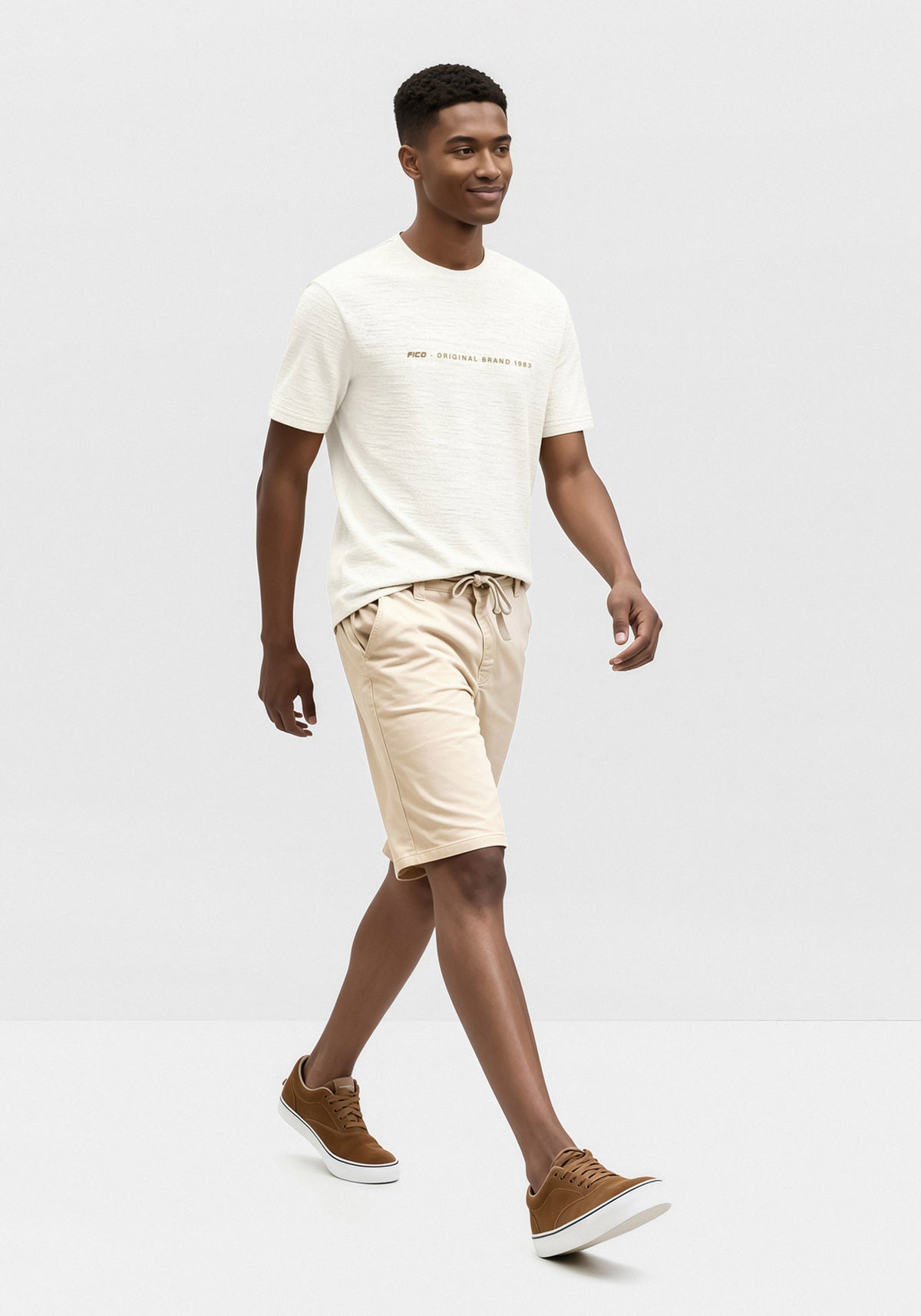 Remera Original Fico - Beige
