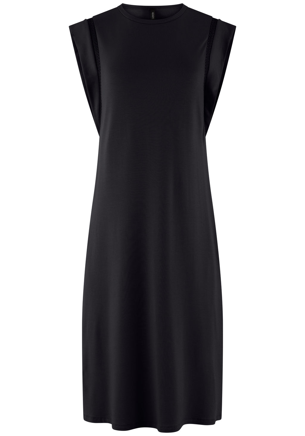 Vestido Midi de Punto Lunender - Preto