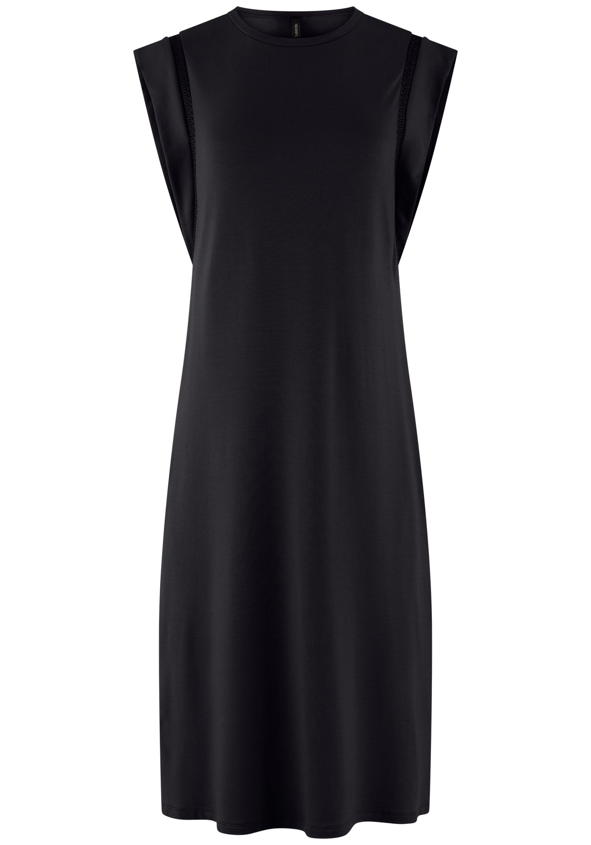Vestido Midi de Punto Lunender - Preto