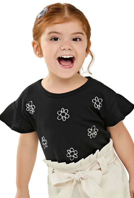 Remera Femenina Preto