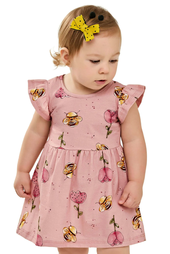 Vestido Femenino Con Broche