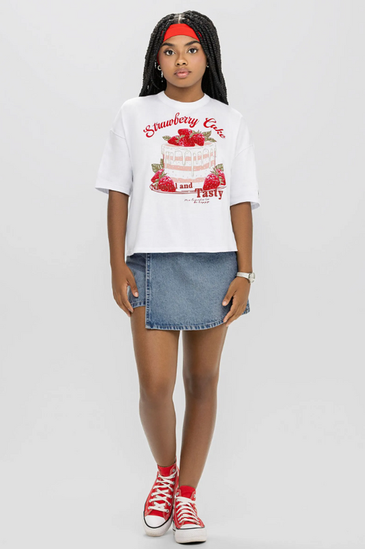 Blusa Femenina Juvenil Strawberry