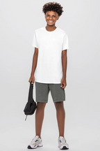 Bermuda Juvenil Masculina Gris