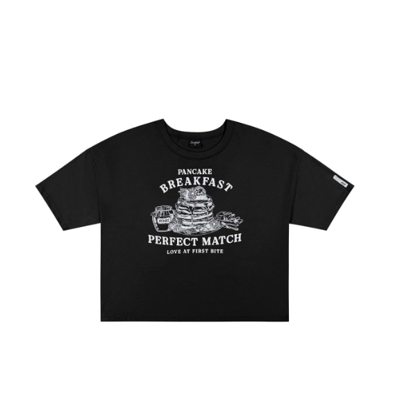 Remera Femenina Juvenil Preto