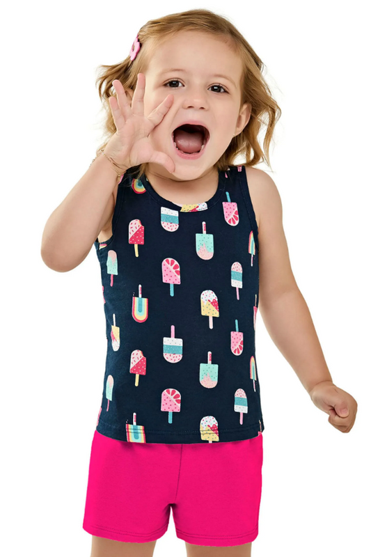 Conjunto Niña Helado