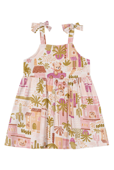 Vestido Estampado Niña Elian