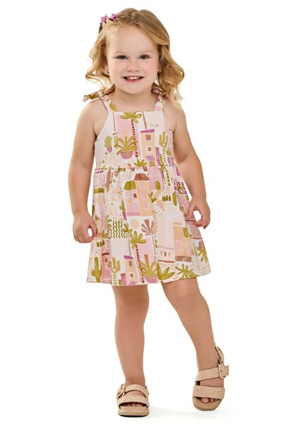 Vestido Estampado Niña Elian