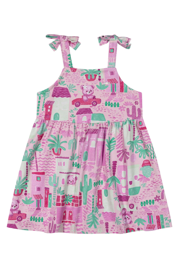 Vestido Estampado Niña Elian