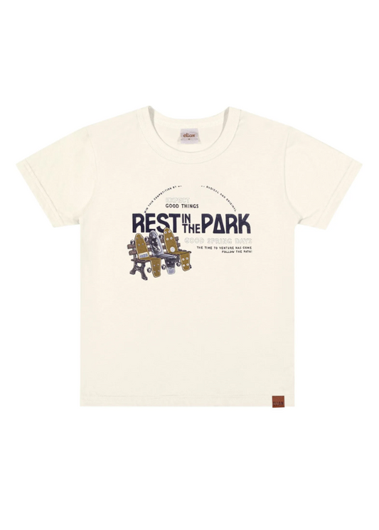 Remera Park Masculina Blanca