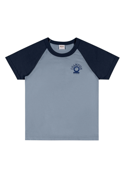 Remera Masculina Champion Azul