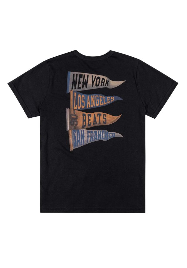 Remera NYC Elian Preto